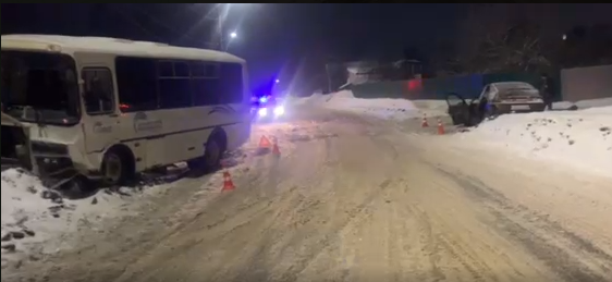Мужчина и девочка пострадали в ДТП с автобусом в Арзамасе