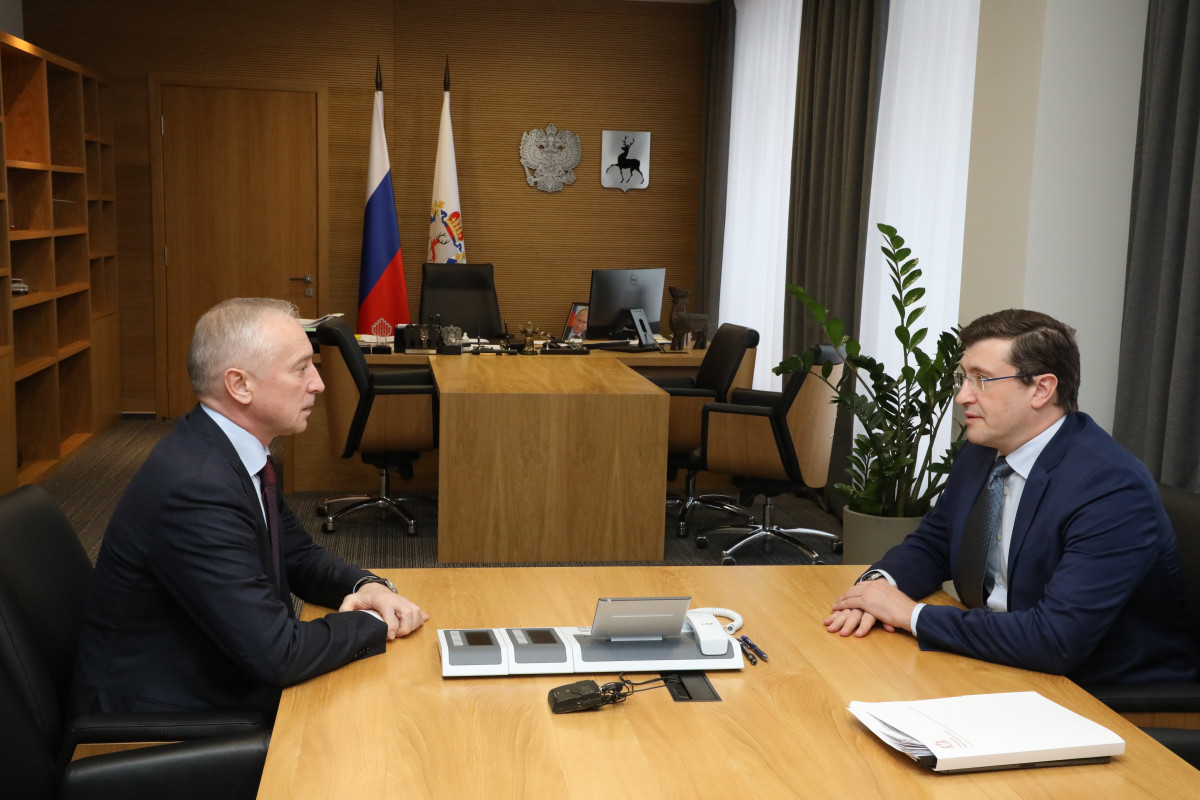 Никитин провел в Нижнем Новгороде рабочую встречу с губернатором Томской области