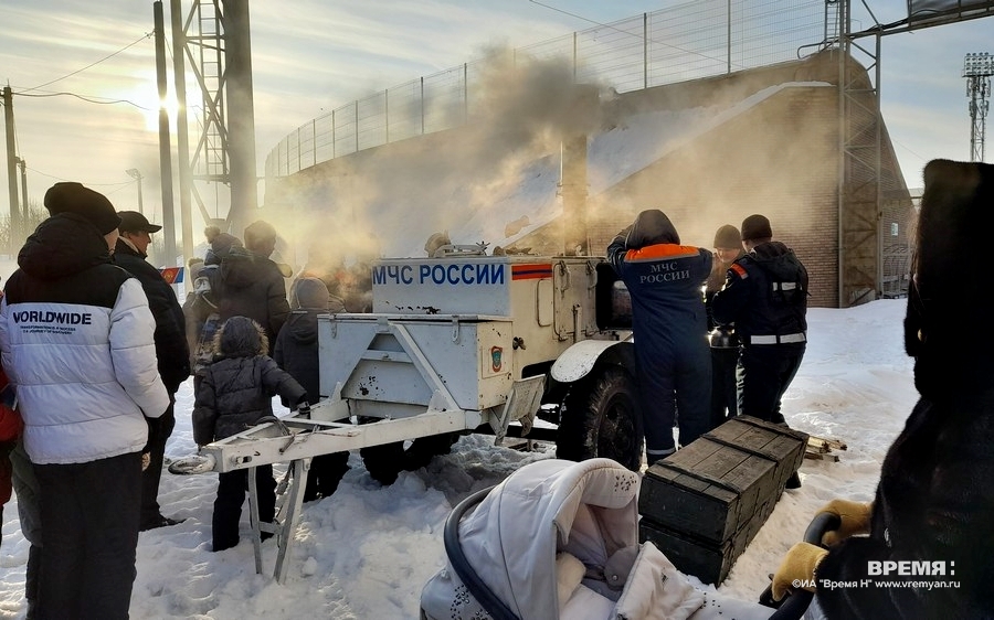 Масштабный флешмоб к 23 февраля устроили сотрудники силовых ведомств в Нижнем Новгороде