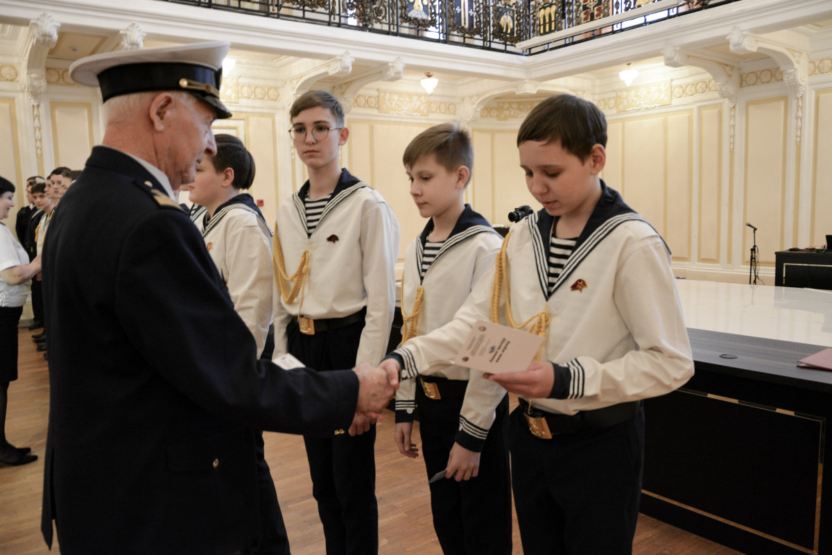 80 юных нижегородцев приняли присягу и были посвящены в юнги Нижегородского детского речного пароходства