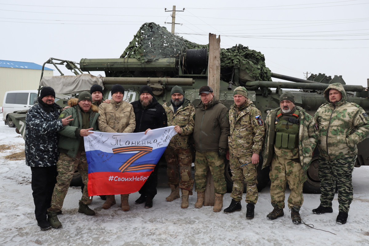 Нижегородская делегация доставила партию гуманитарной помощи на территорию Донбасса