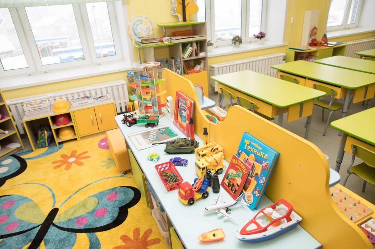 Детский сад на 120 мест открыли в рабочем поселке Виля