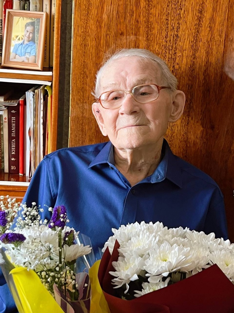 Ветерану из Павлова Николаю Калугину исполнился 101 год