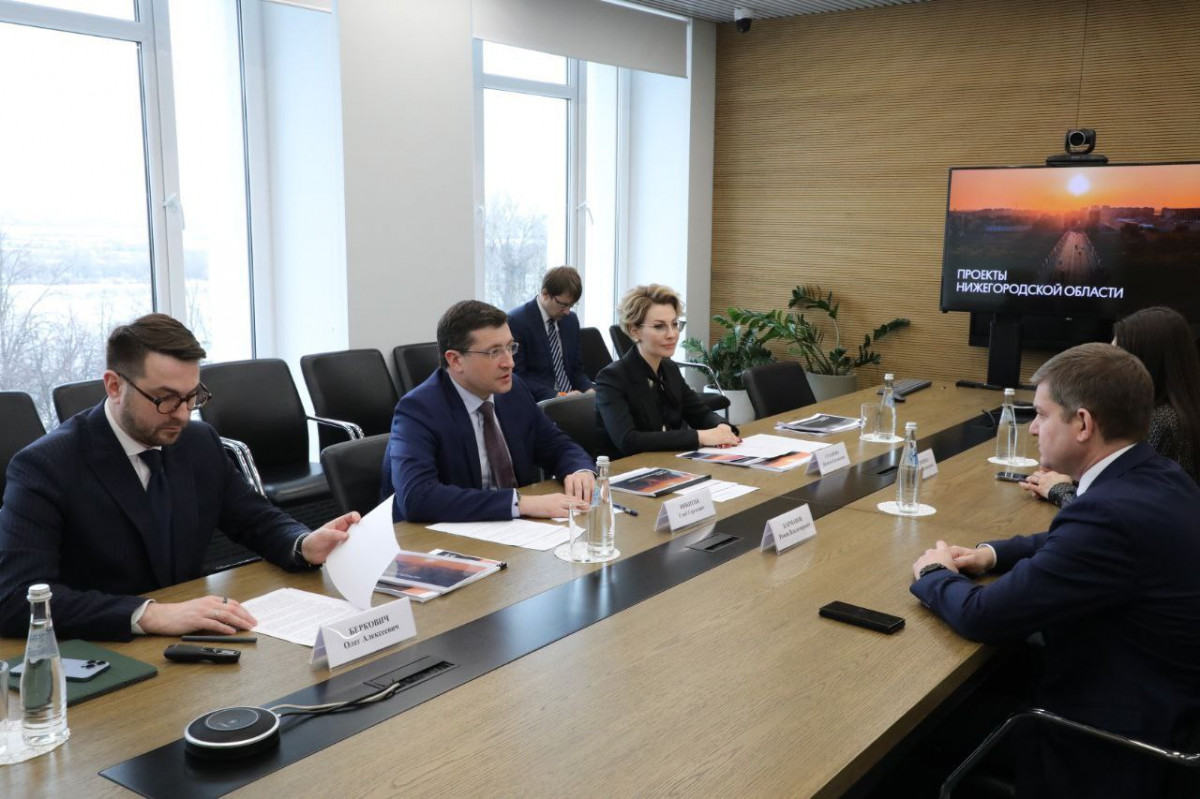 Глеб Никитин встретился с главой Президентского фонда культурных инициатив