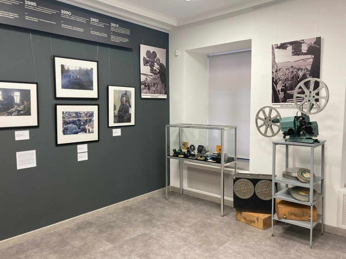 В Русском музее фотографии открылась выставка, посвященная истории кино