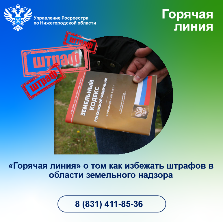 Нижегородцы смогут задать вопросы специалистам о нарушениях земельного законодательства