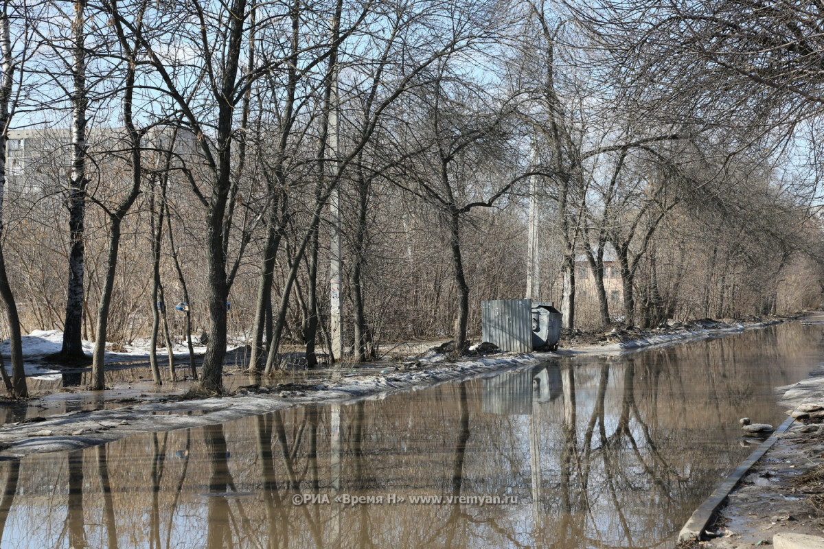 Потепление до +7 с дождями ожидает нижегородцев 25 марта