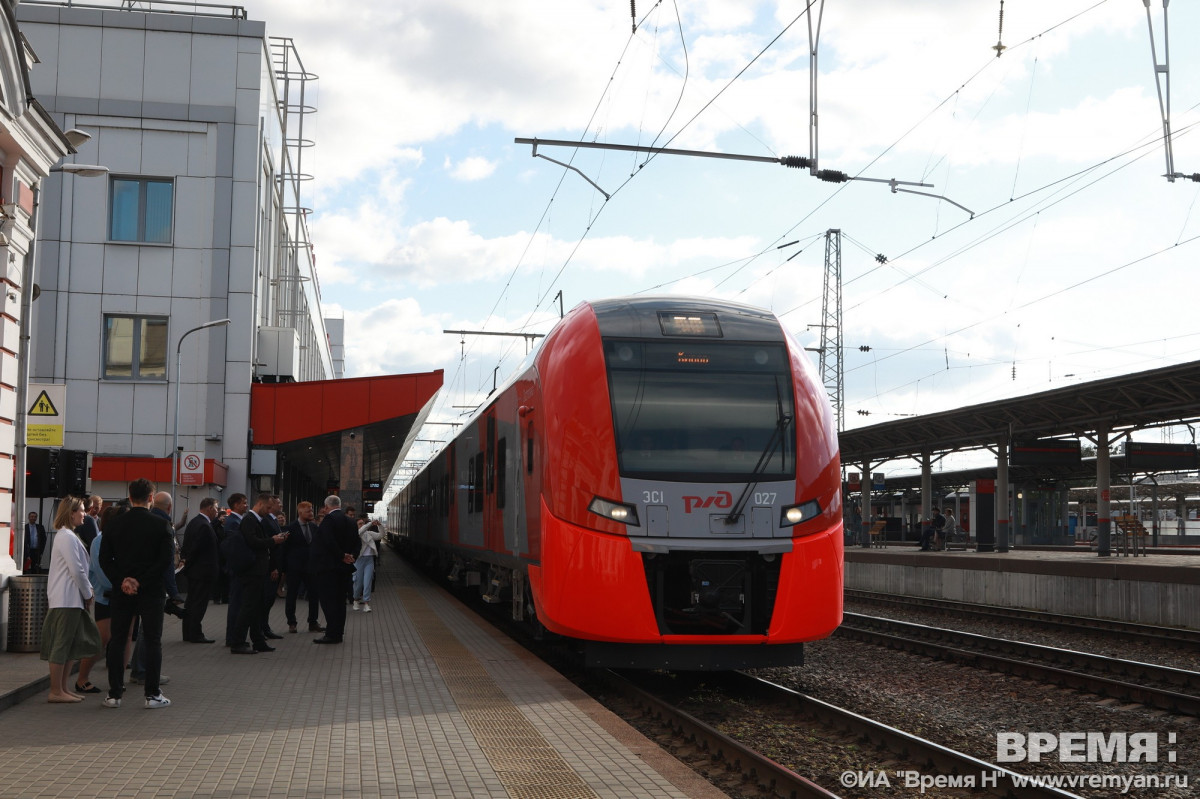 Дополнительные поезда между Нижним Новгородом и Москвой запустят в майские праздники