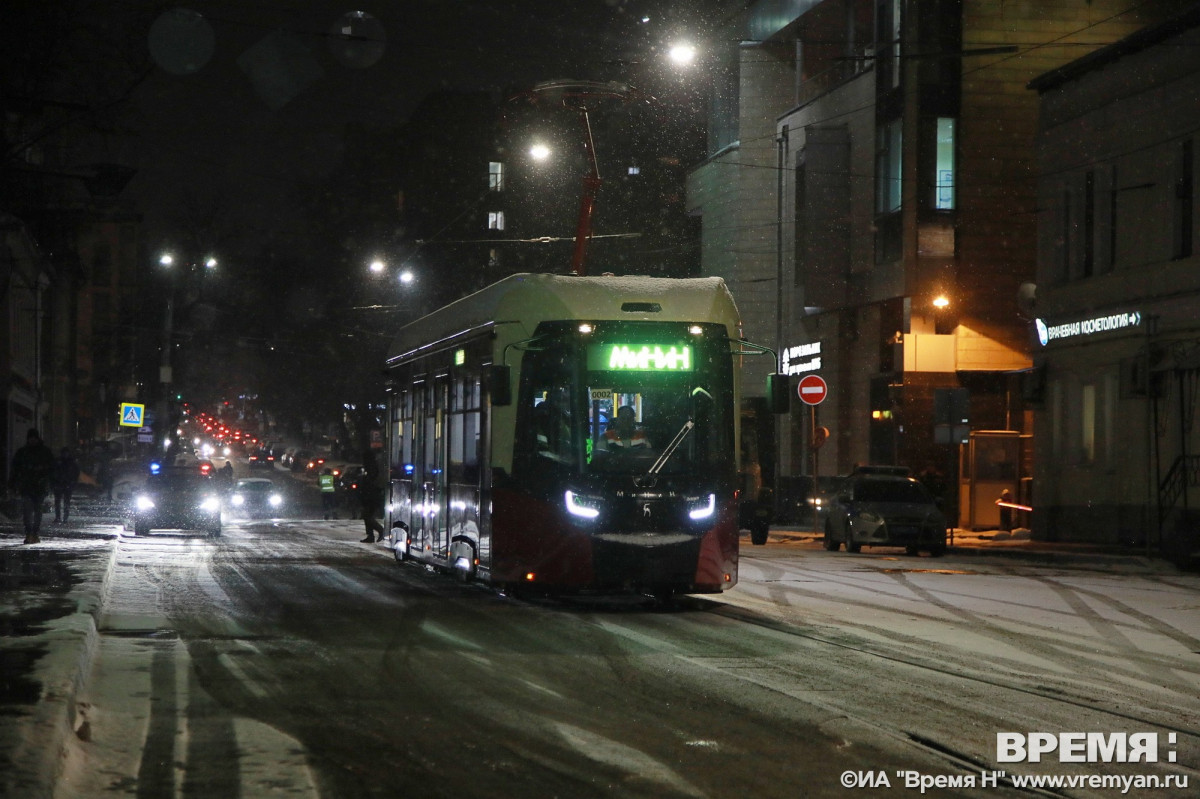 Еще четыре новых трамвая «МиНиН» проходят пуско-наладочные работы в Нижнем Новгороде