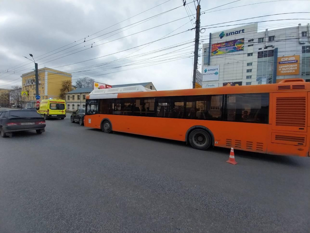 Два несовершеннолетних пассажира пострадали в ДТП в Нижнем Новгороде