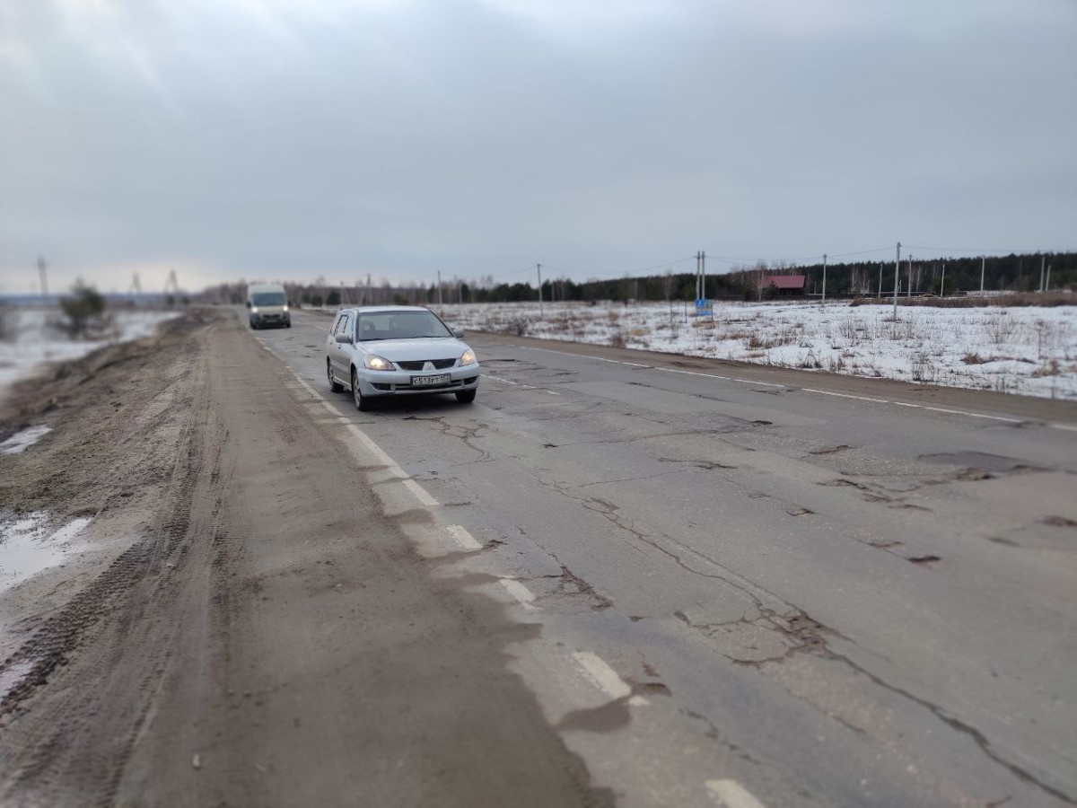 Участок протяженностью 11,5 км отремонтируют на дороге Выкса — Вознесенское — Сатис