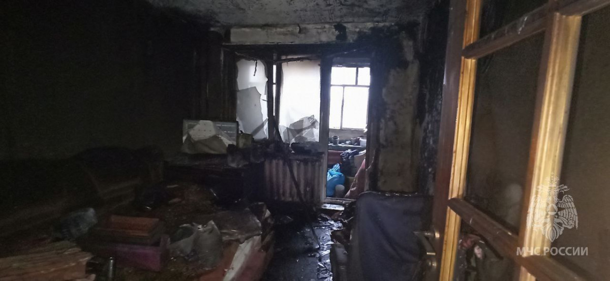 20 человек спасены из горящего дома в Арзамасе