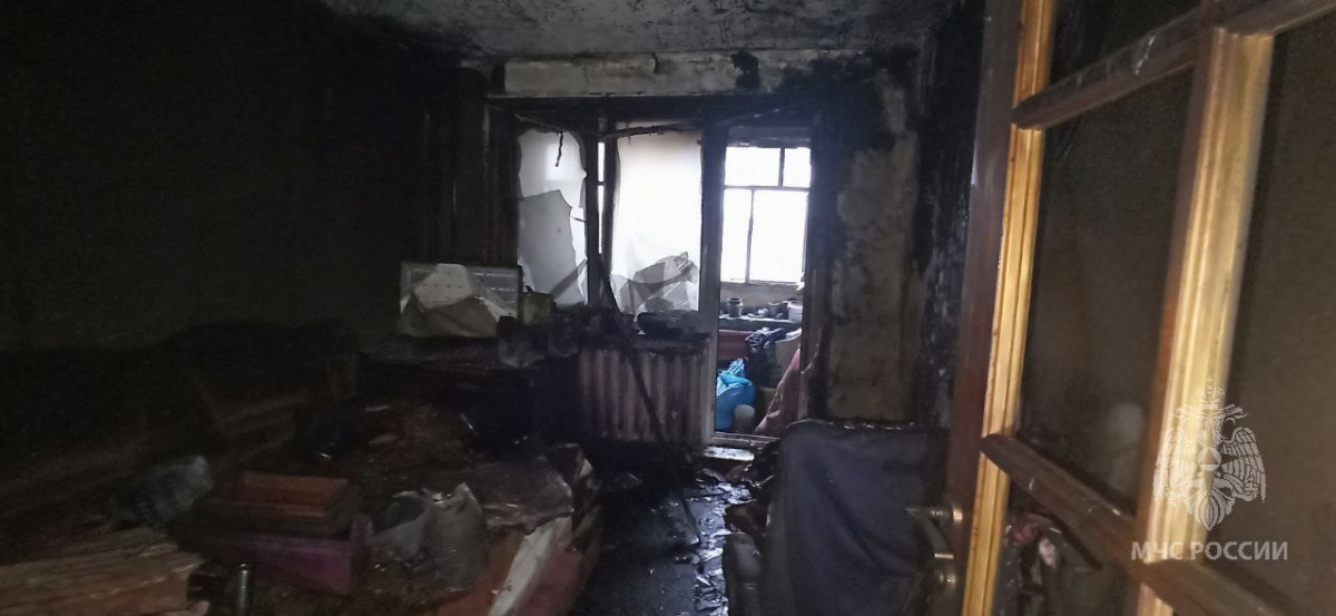 20 человек спасены из горящего дома в Арзамасе