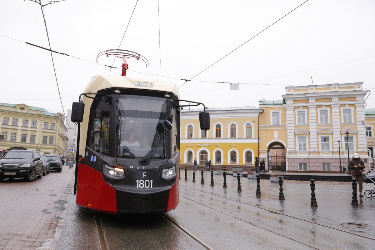 Еще один трамвай «МиНиН» запустил в Нижнем Новгороде