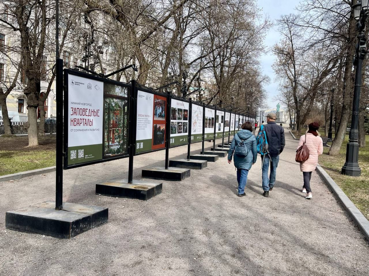 В Москве проходит выставка, посвященная нижегородским «Заповедным кварталам»