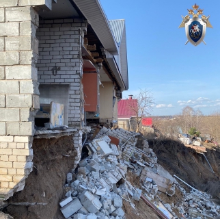 Уголовное дело возбуждено после оползня в Кстовском районе