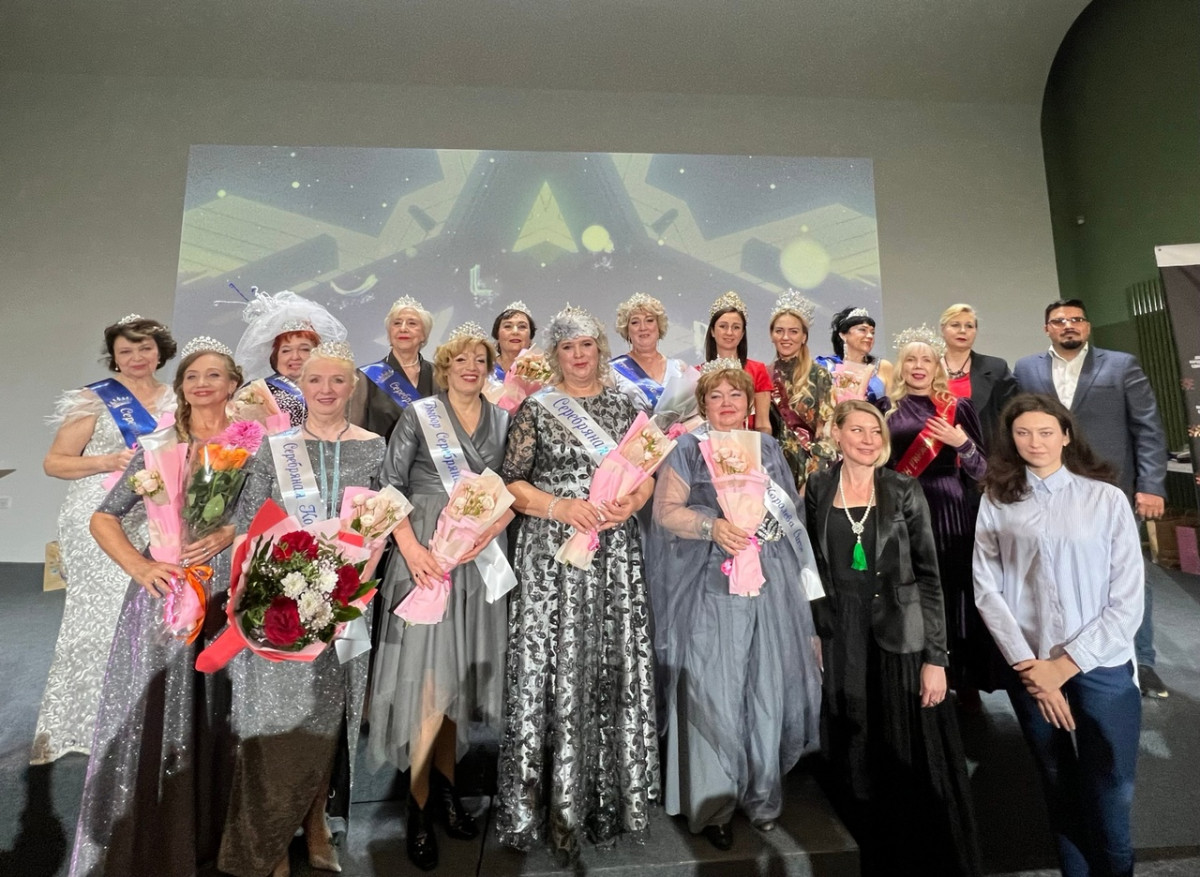 В Нижнем Новгороде выбрали победительниц конкурса красоты «Серебряная королева»