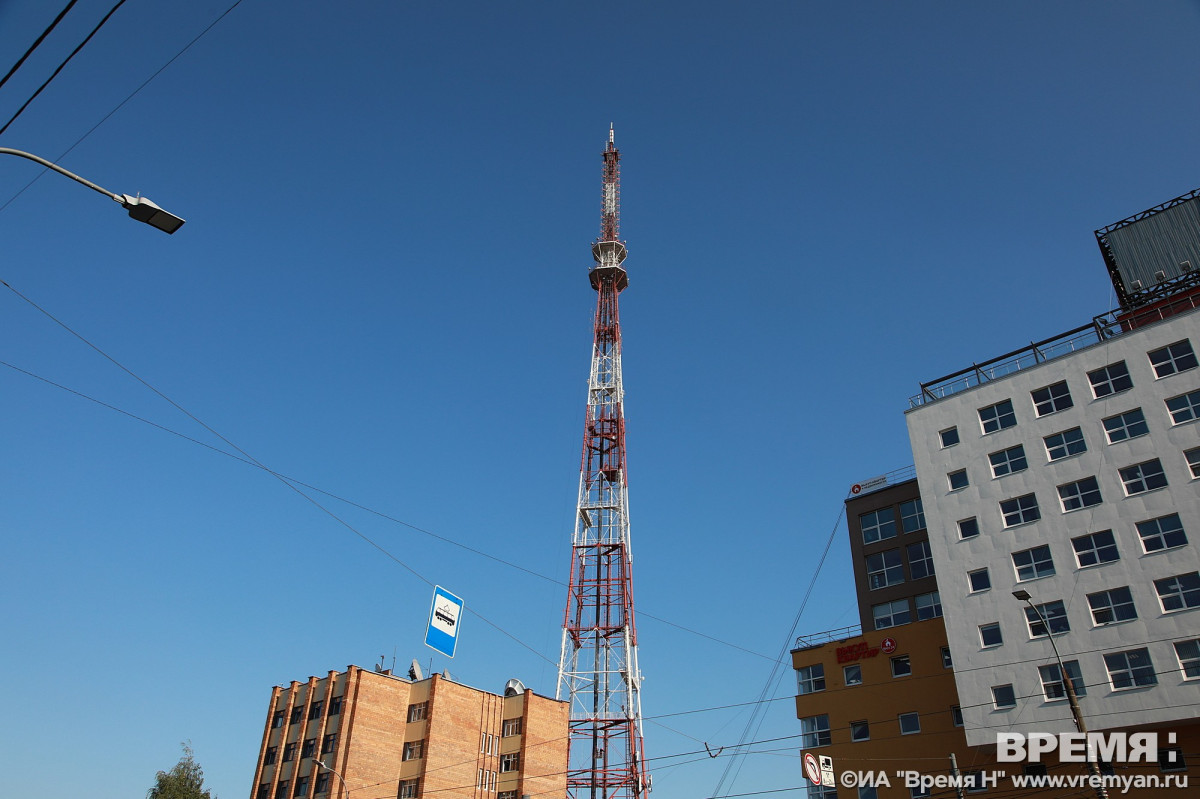 Нижегородская телебашня включит праздничную подсветку в День радио