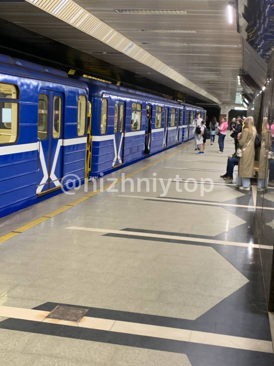 Работа метро приостановлена на Сормовско-Мещерской линии ...