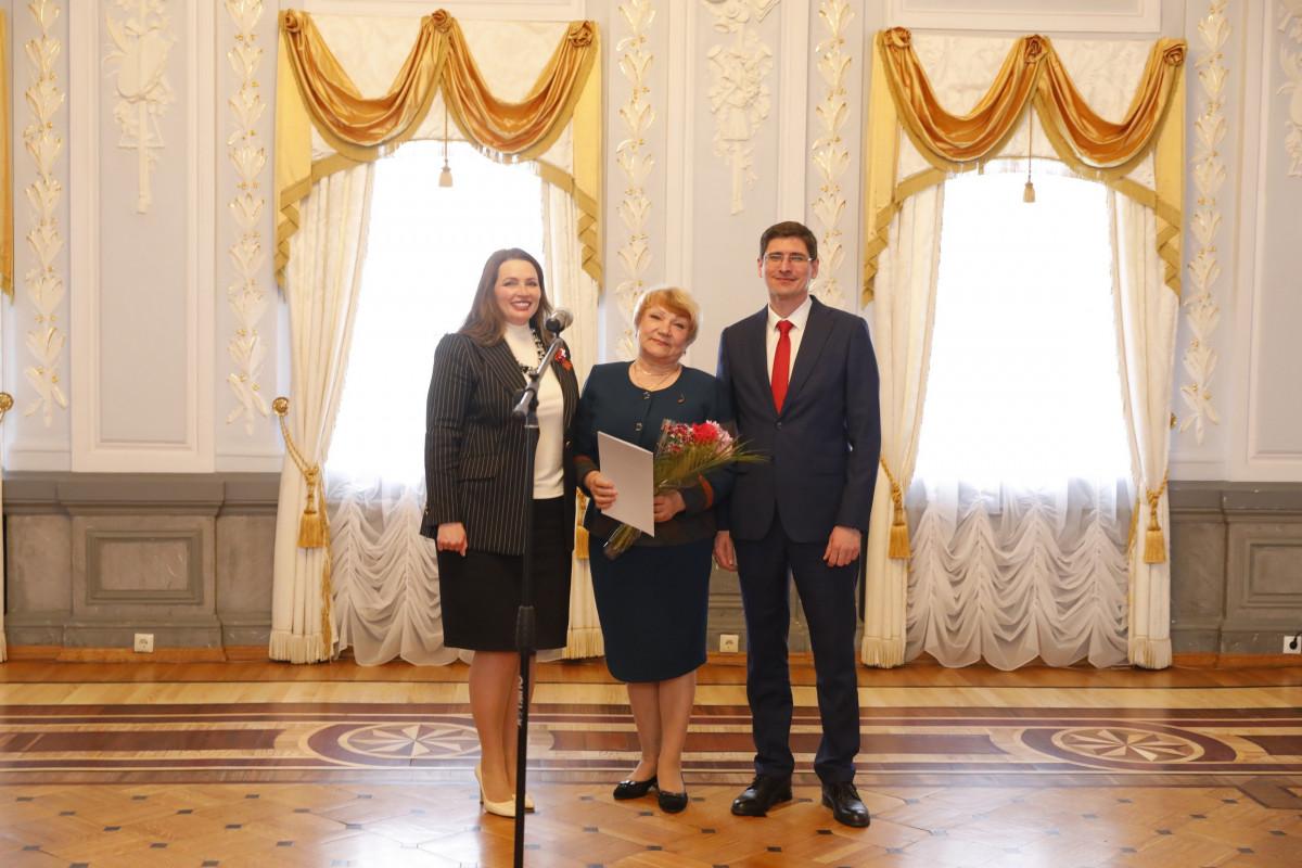 Награды 25 заслуженным ветеранам Нижегородской области вручили в Усадьбе Рукавишниковых