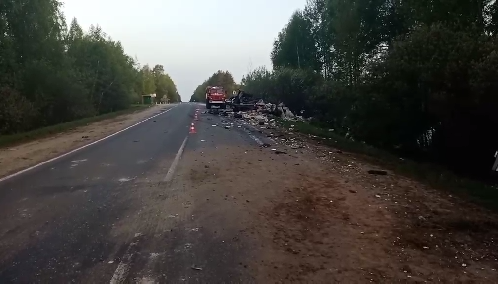 Два водителя погибли при столкновении фуры и «Газели» в Чкаловском райне