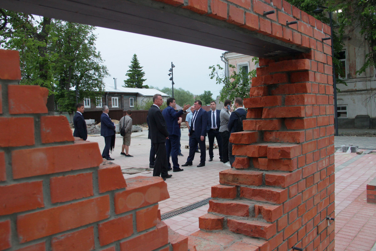 Губернатор Нижегородской области проверил развитие благоустройства в Арзамасе