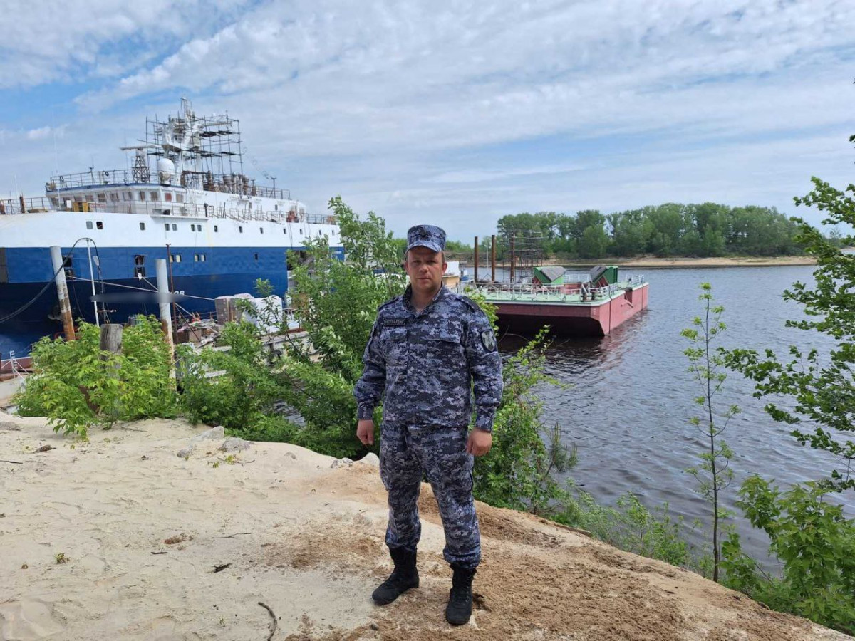 Судно-нарушитель задержали в Нижнем Новгороде