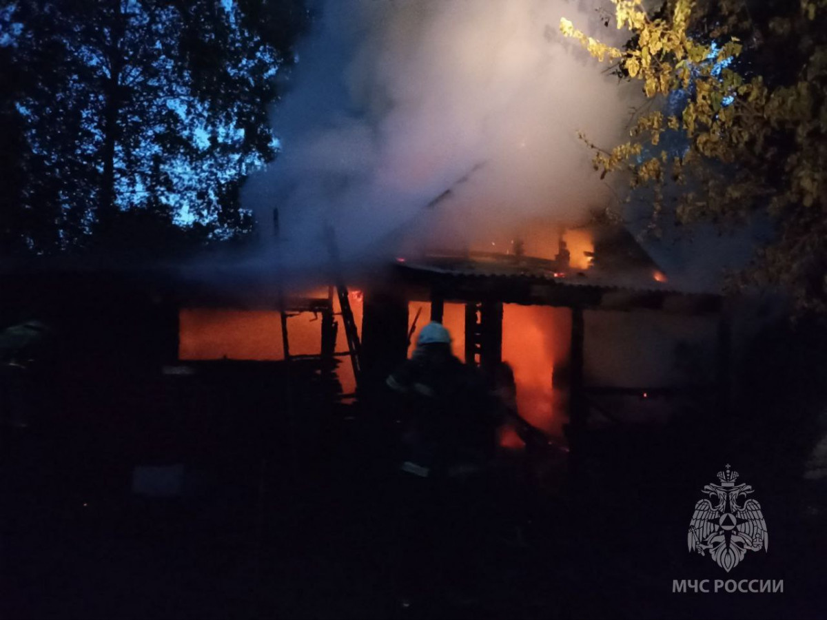Жилой дом горел в СНТ в Федяково вечером 29 мая