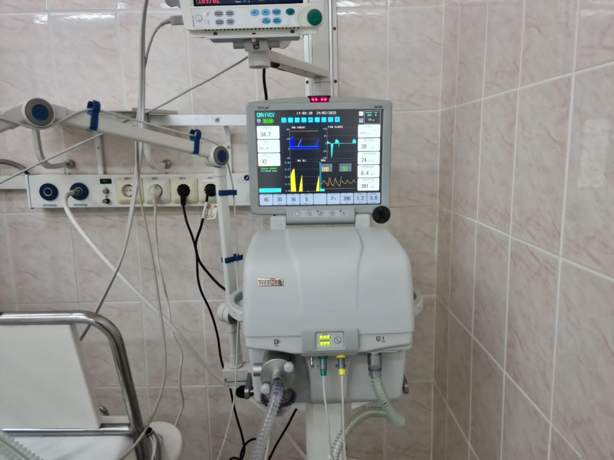 Новые аппараты ИВЛ поступили в нижегородскую больницу №5