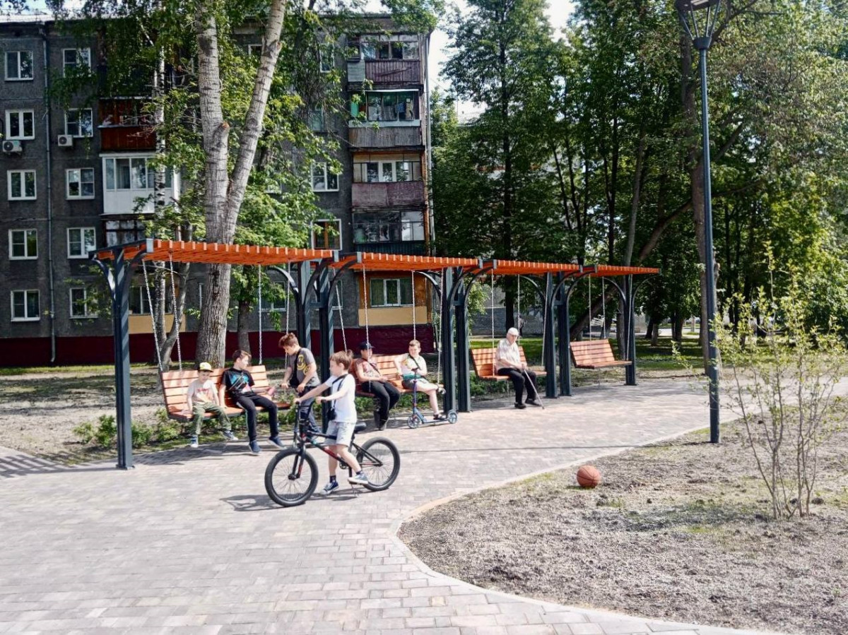 Новое пространство, благоустроенное по «ФКГС», открылось в Автозаводском районе