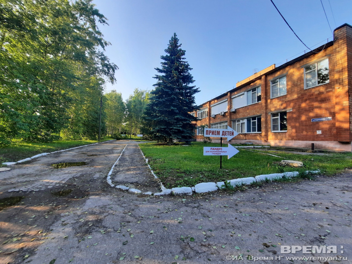 Пациенты нижегородского тубдиспансера пожаловались на плохое состояние территории