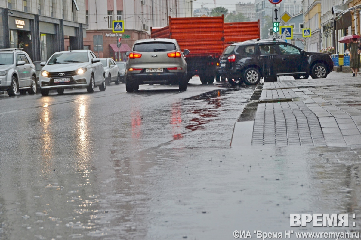 Сильные дожди ожидаются в Нижнем Новгороде 30 и 31 мая
