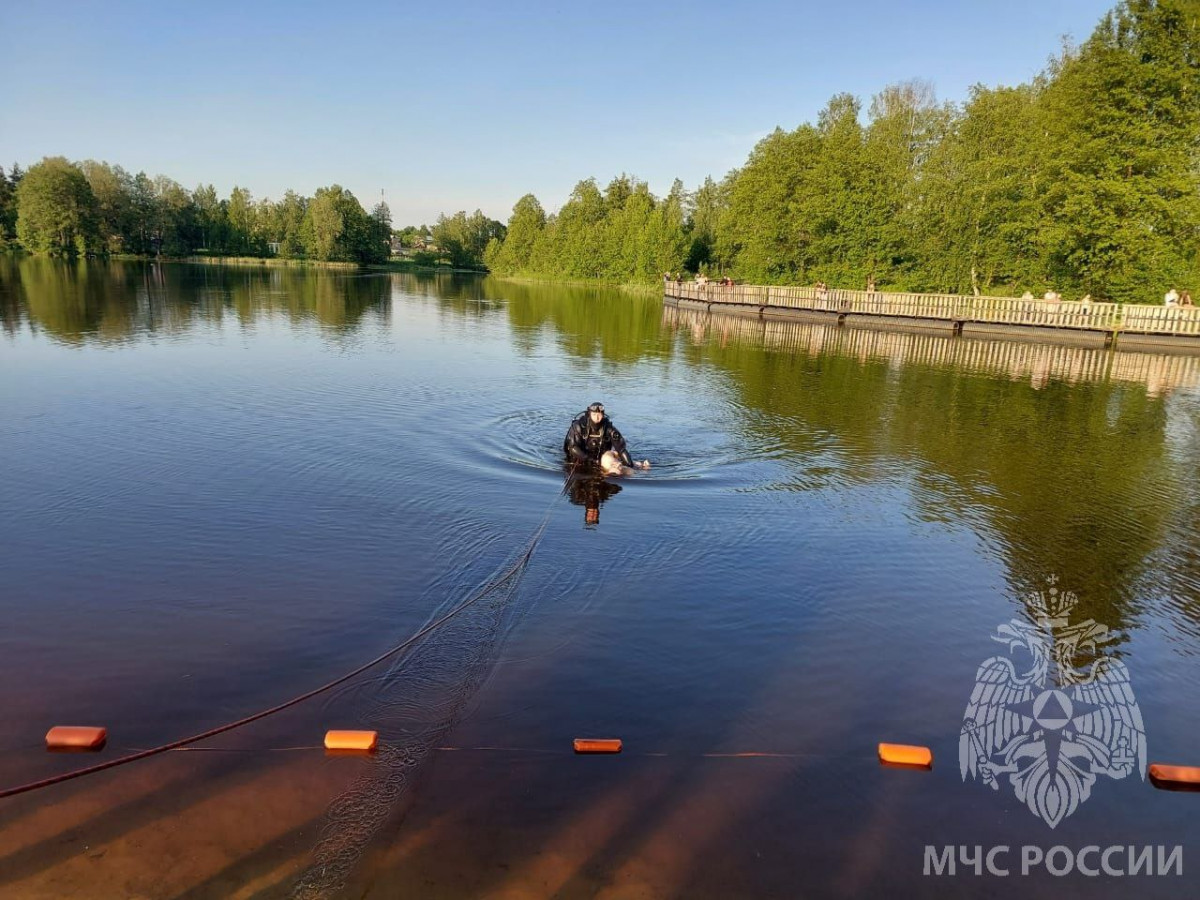 Мужчина утонул в озере в Семенове