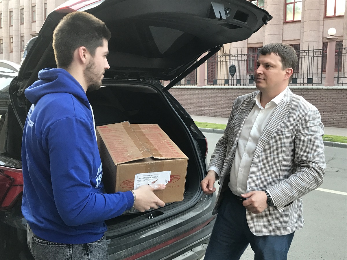 Штаб общественной поддержки организовал отправку более шести тонн адресной гуманитарной помощи в Харцызск