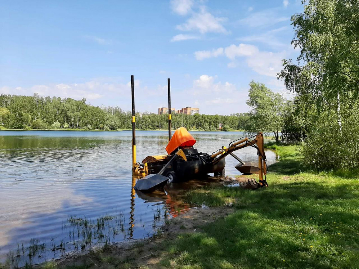 Работы по расчистке озера в Светлоярском парке начнутся в выходные
