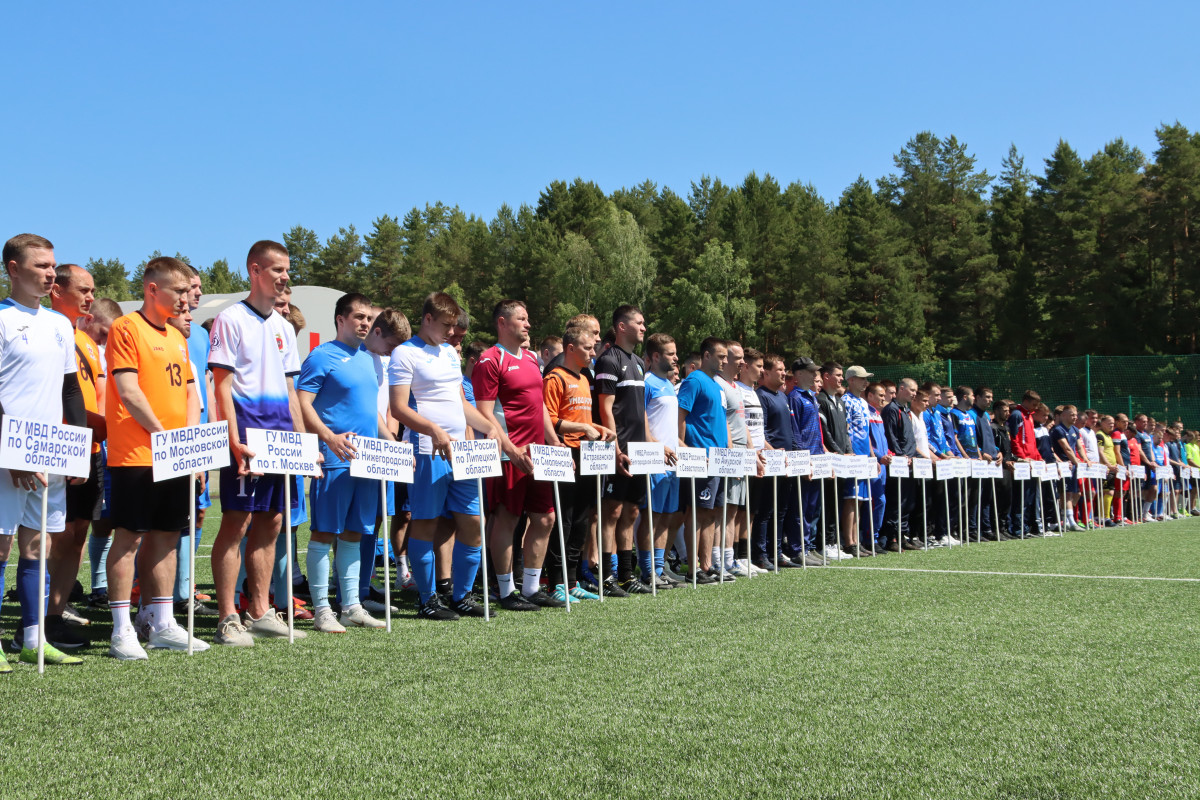 Чемпионат МВД России по мини-футболу проходит в Нижегородской области