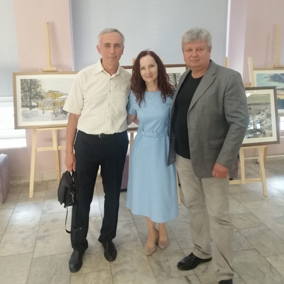 Известные нижегородские художники открыли выставку в Минске