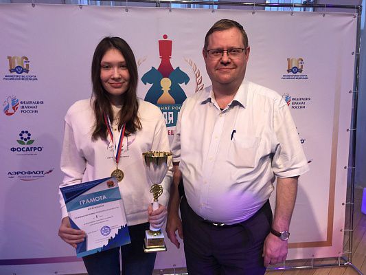 Нижегородка Екатерина Гольцева — чемпионка Высшей лиги по шахматам