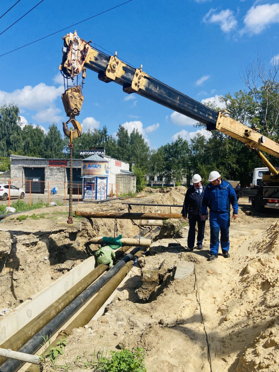 «Волгаэнерго» ведет работы по ремонту систем теплоснабжения Автозаводского района согласно графику