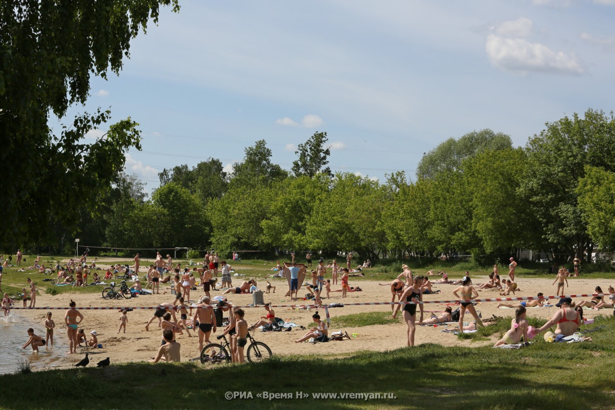 В Нижегородской области открыт для купания 41 пляж
