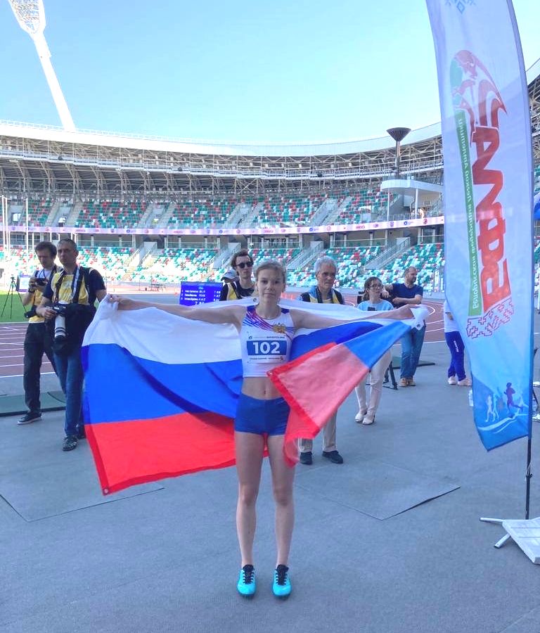 Воспитанница спортклуба «Знамя» АПЗ завоевала медали на Играх стран СНГ
