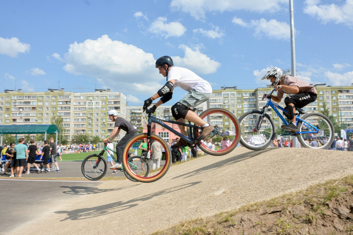 Первая в Нижнем Новгороде ВМХ-трасса открылась в спортшколе «Чайка»