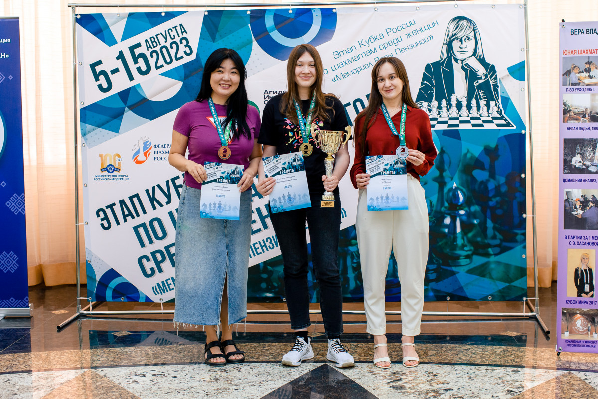 Нижегородка Екатерина Гольцева победила на этапе Кубка России по шахматам в Уфе