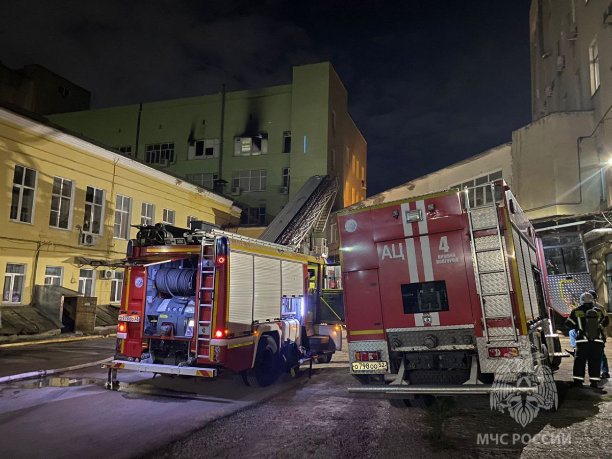 Пожар произошел в аудитории нижегородского ИПФАН