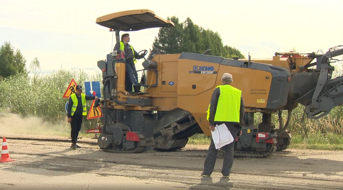 В Нижегородской области восстанавливают разбитые при строительстве М-12 дороги
