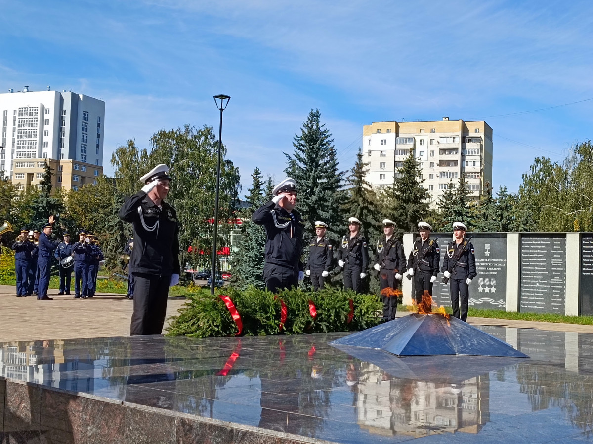 Церемония присяги военнослужащих впервые состоялась у Вечного огня в Сормове