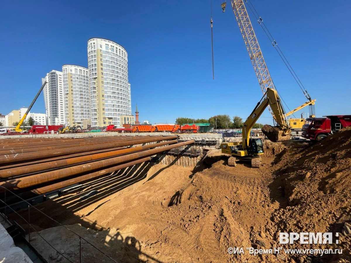 Все работы на строительных площадках метро идут в графике