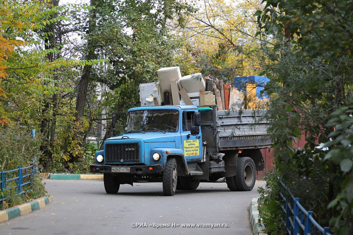 Несанкционированная мусорная свалка устранена в Ленинском районе
