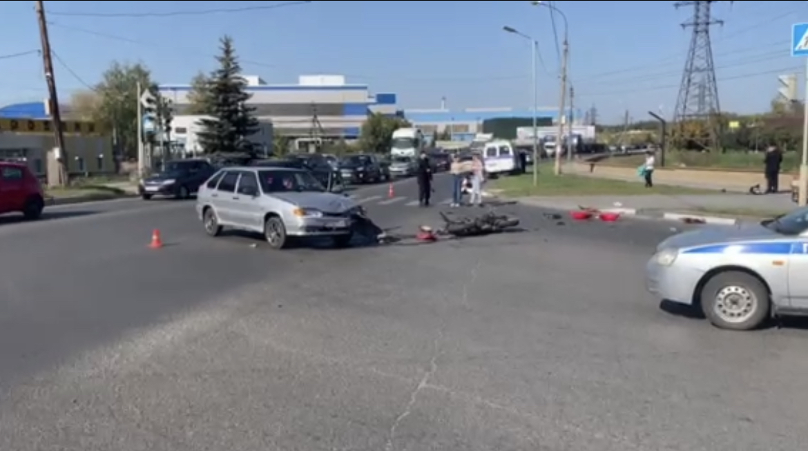Пассажирка мотоцикла погибла в ДТП в Выксе Нижегородской области