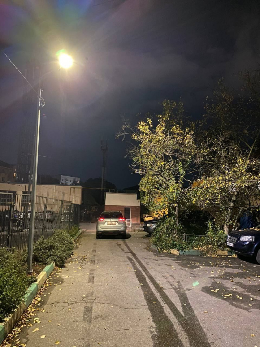 Новые опоры освещения установили в Нижегородском районе